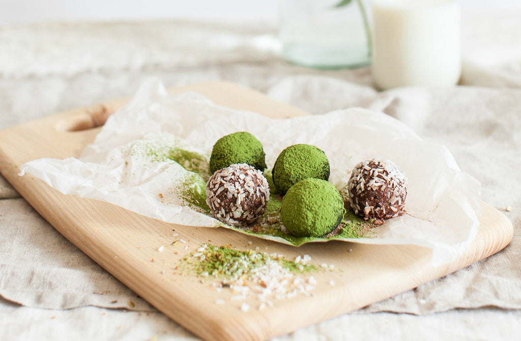 Recipe: matcha bliss balls